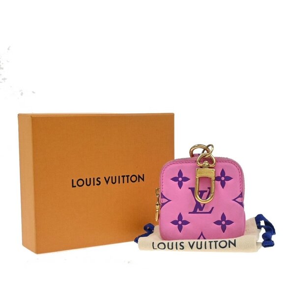 LOUIS VUITTON Lanyard Multipochet Coin Case Monogram Empreint PK MP3072 84KB472 - Picture 1 of 13